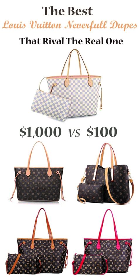 Louis Vuitton Neverfull Dupes That Rival The Real One.